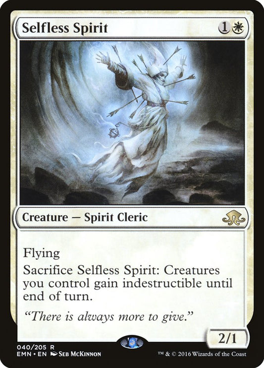 Selfless Spirit [Eldritch Moon] [Foil]