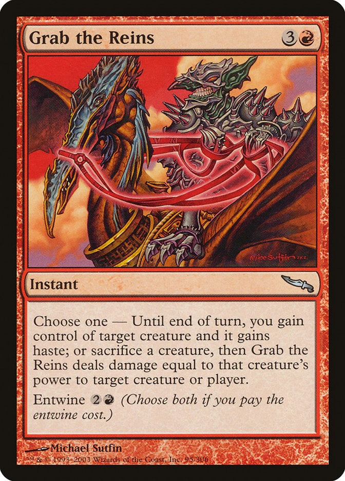Grab the Reins [Mirrodin] [Foil]
