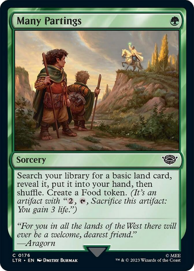 Many Partings [The Lord of the Rings: Tales of Middle-Earth] [Foil]