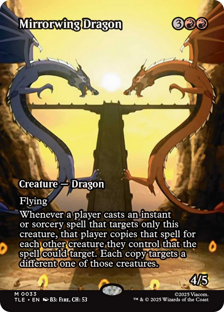 Mirrorwing Dragon (Borderless) [Avatar: The Last Airbender: Eternal-Legal] [Foil]