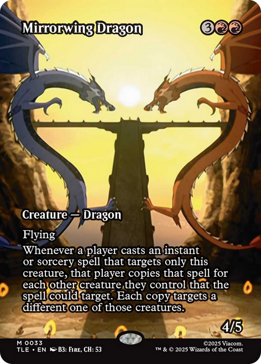 Mirrorwing Dragon (Borderless) [Avatar: The Last Airbender: Eternal-Legal] [Foil]