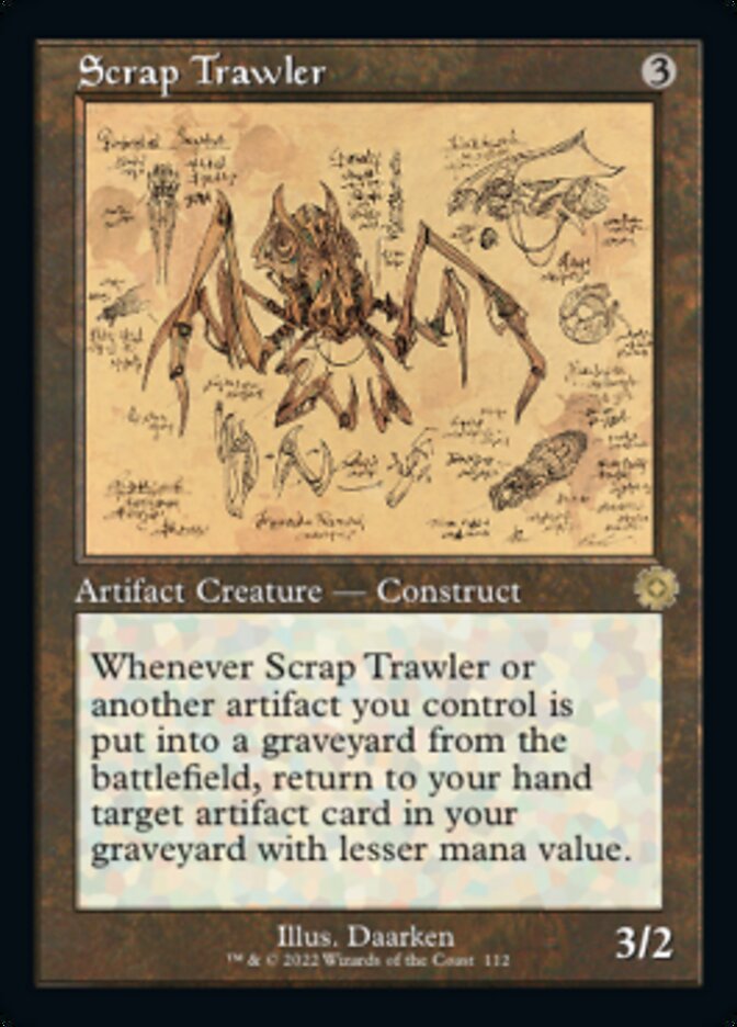 Scrap Trawler (Retro Schematic) [The Brothers' War Retro Artifacts] [Foil]
