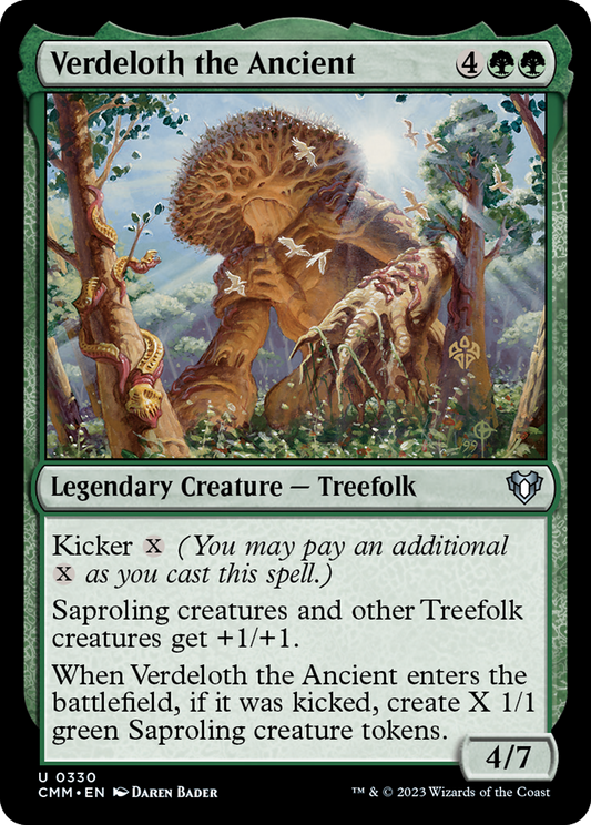 Verdeloth the Ancient [Commander Masters] [Foil]
