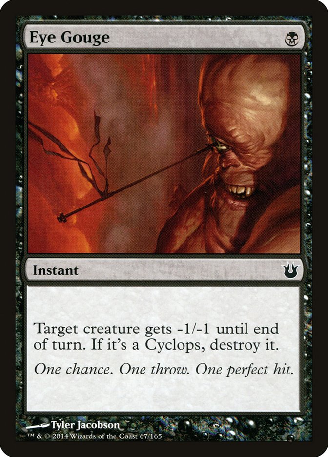 Eye Gouge [Born of the Gods] [Foil]