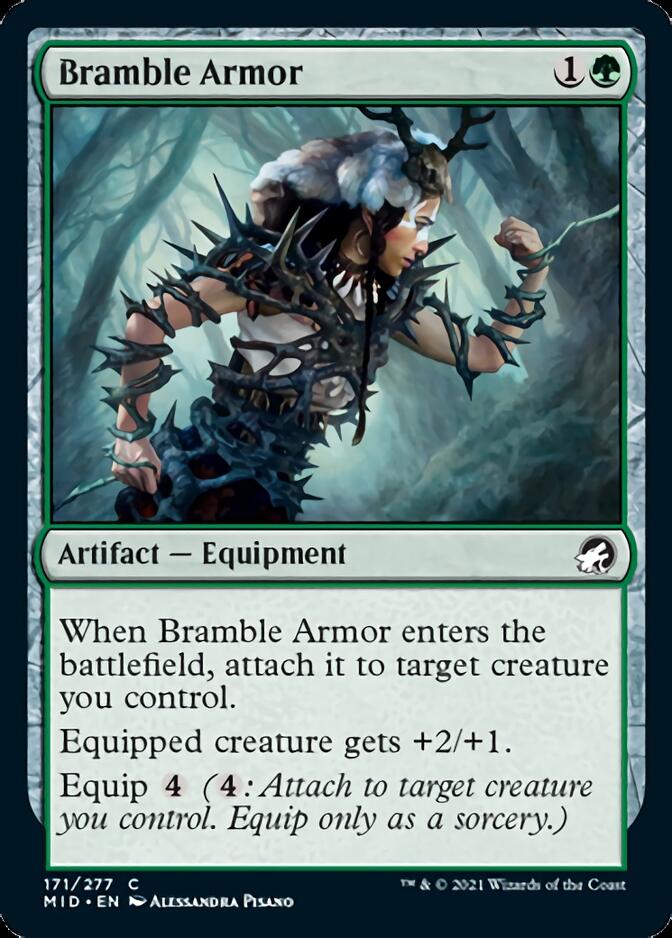 Bramble Armor [Innistrad: Midnight Hunt] [Foil]
