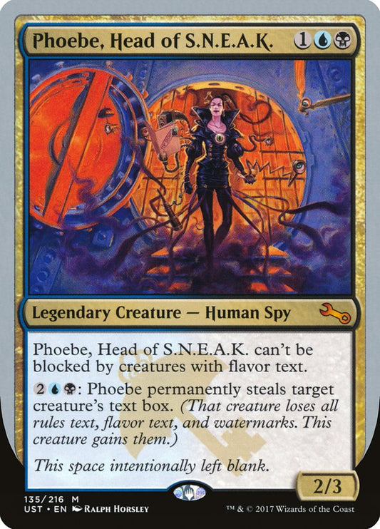 Phoebe, Head of S.N.E.A.K. [Unstable] [Foil]
