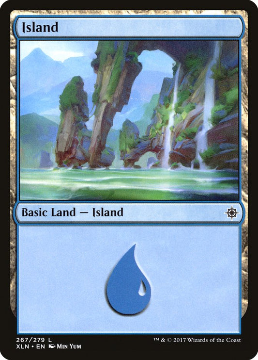 Island (267) [Ixalan] [Foil]