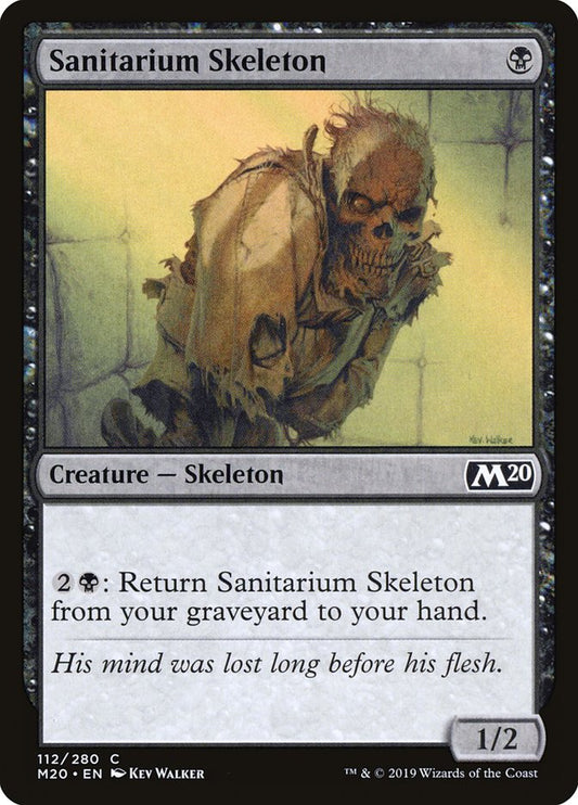 Sanitarium Skeleton [Core Set 2020] [Foil]