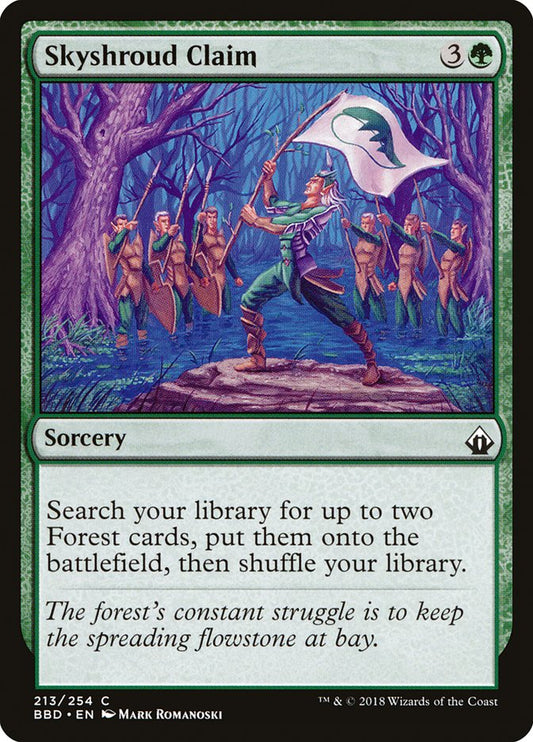 Skyshroud Claim [Battlebond] [Foil]