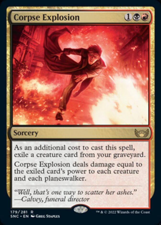 Corpse Explosion [Streets of New Capenna] [Foil]