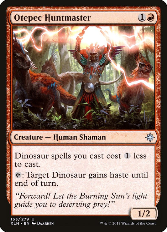 Otepec Huntmaster [Ixalan] [Foil]
