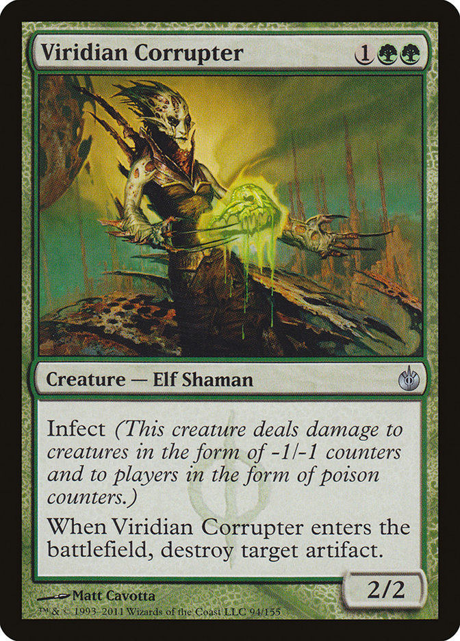Viridian Corrupter [Mirrodin Besieged] [Foil]