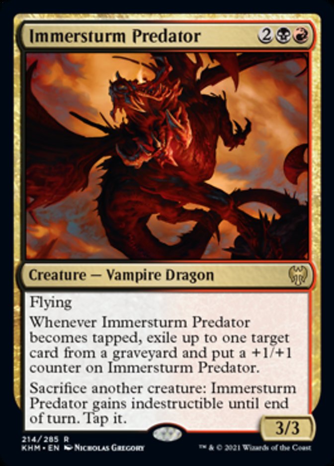 Immersturm Predator [Kaldheim] [Foil]