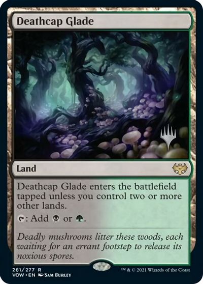 Deathcap Glade (Promo Pack) [Innistrad: Crimson Vow Promos] [Foil]