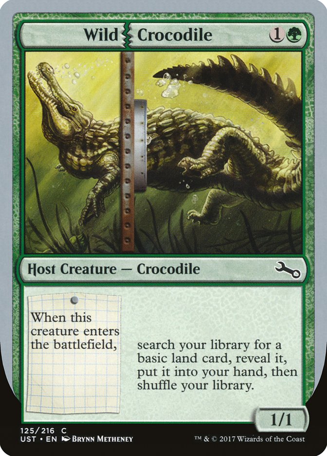 Wild Crocodile [Unstable] [Foil]