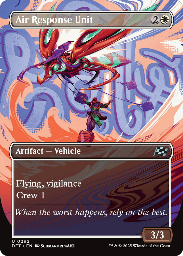 Air Response Unit (Borderless) [Aetherdrift] [Foil]