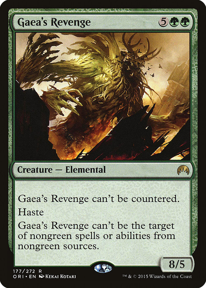 Gaea's Revenge [Magic Origins] [Foil]
