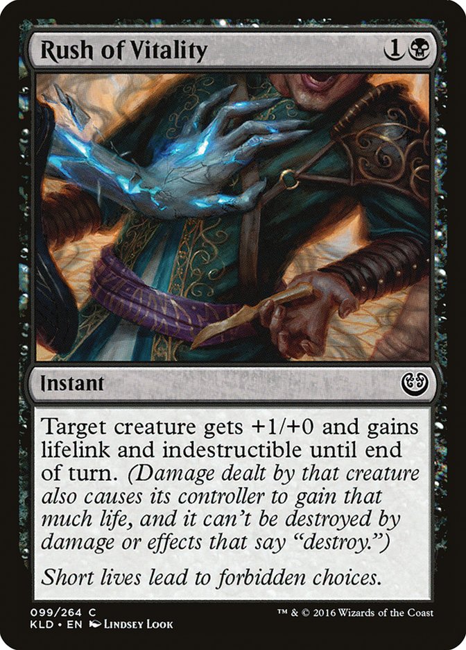 Rush of Vitality [Kaladesh] [Foil]
