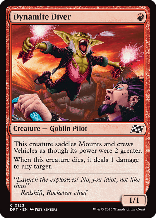 Dynamite Diver [Aetherdrift] [Foil]