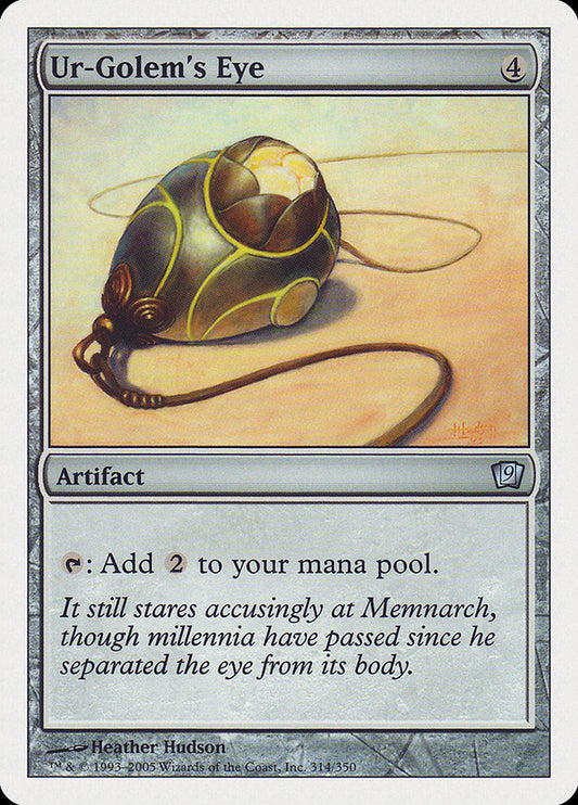 Ur-Golem's Eye [Ninth Edition] [Foil]