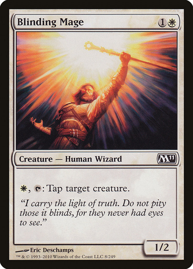 Blinding Mage [Core Set 2011] [Foil]