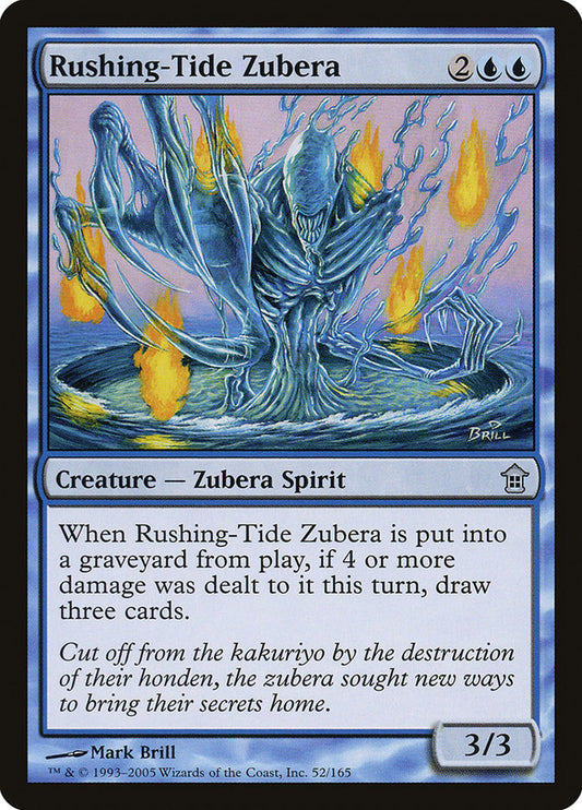 Rushing-Tide Zubera [Saviors of Kamigawa] [Foil]