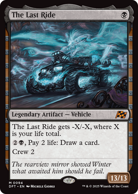 The Last Ride [Aetherdrift] [Foil]