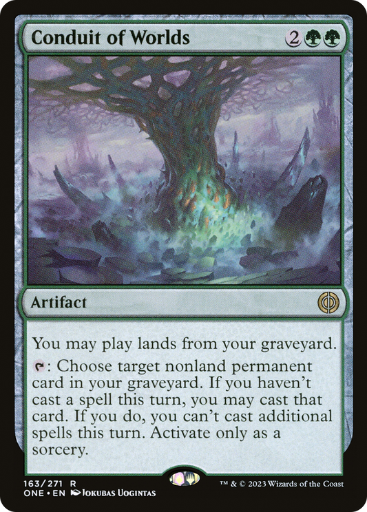 Conduit of Worlds [Phyrexia: All Will Be One] [Foil]