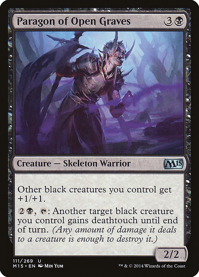 Paragon of Open Graves [Core Set 2015] [Foil]