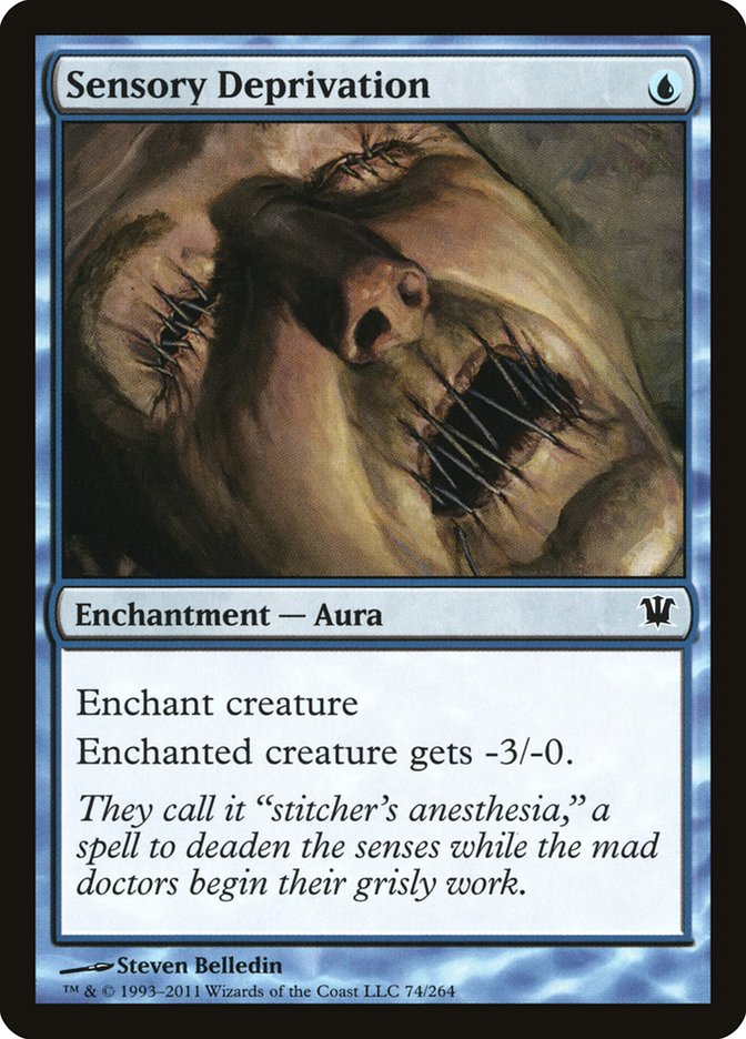 Sensory Deprivation [Innistrad] [Foil]