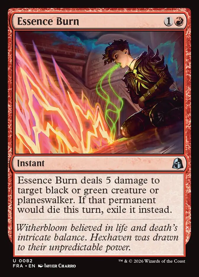 Essence Burn [Reality Fracture]