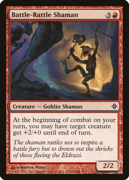 Battle-Rattle Shaman [Rise of the Eldrazi] [Foil]
