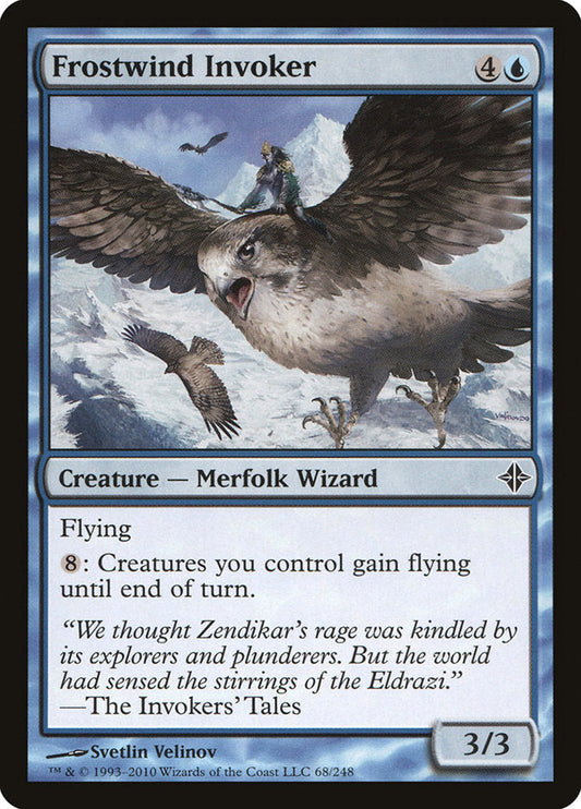 Frostwind Invoker [Rise of the Eldrazi] [Foil]