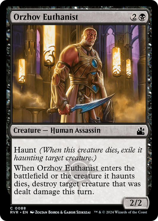 Orzhov Euthanist [Ravnica Remastered] [Foil]