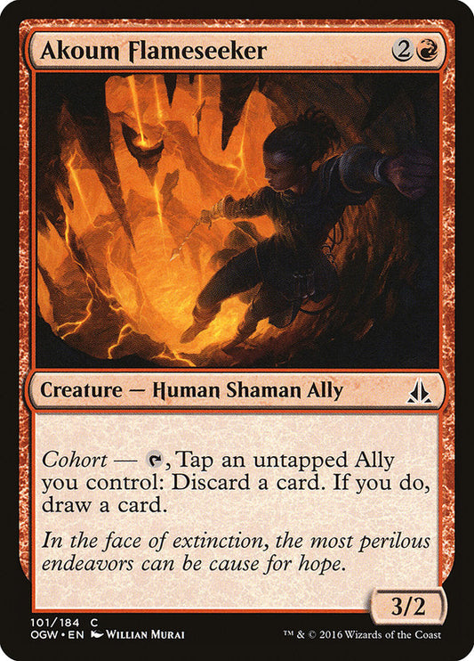 Akoum Flameseeker [Oath of the Gatewatch] [Foil]