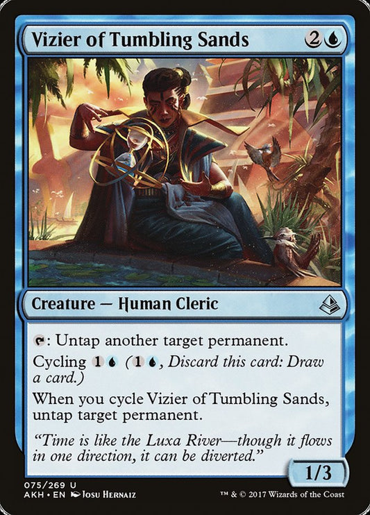 Vizier of Tumbling Sands [Amonkhet] [Foil]