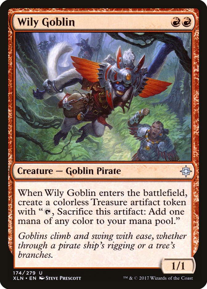 Wily Goblin [Ixalan] [Foil]