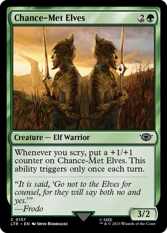 Chance-Met Elves [The Lord of the Rings: Tales of Middle-Earth] [Foil]