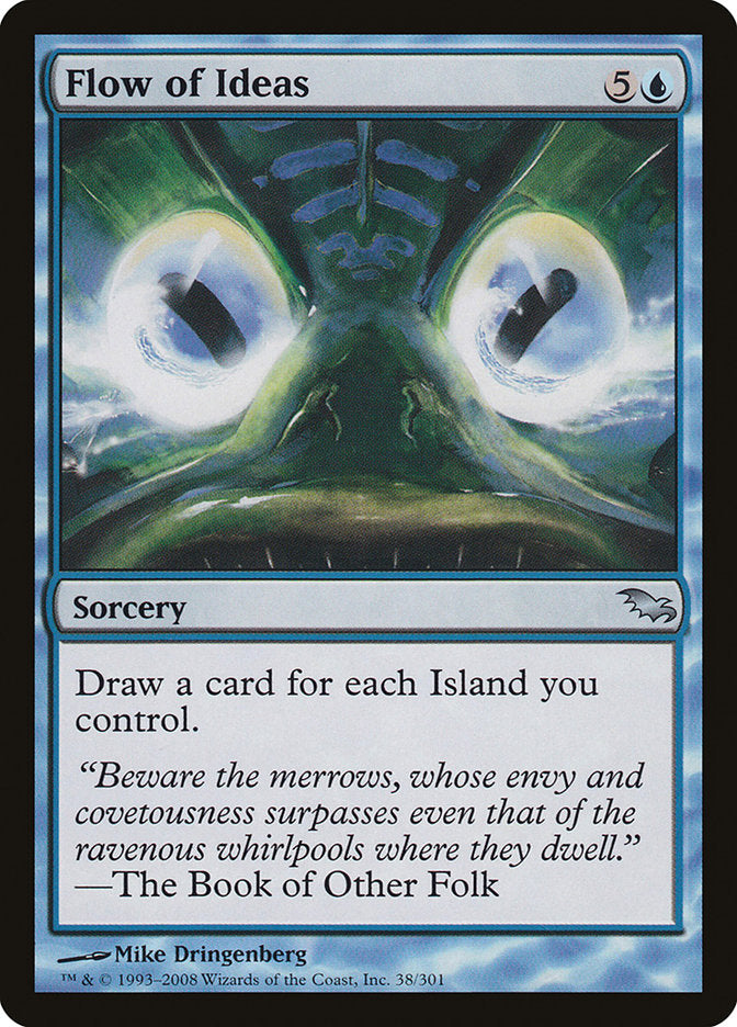Flow of Ideas [Shadowmoor] [Foil]