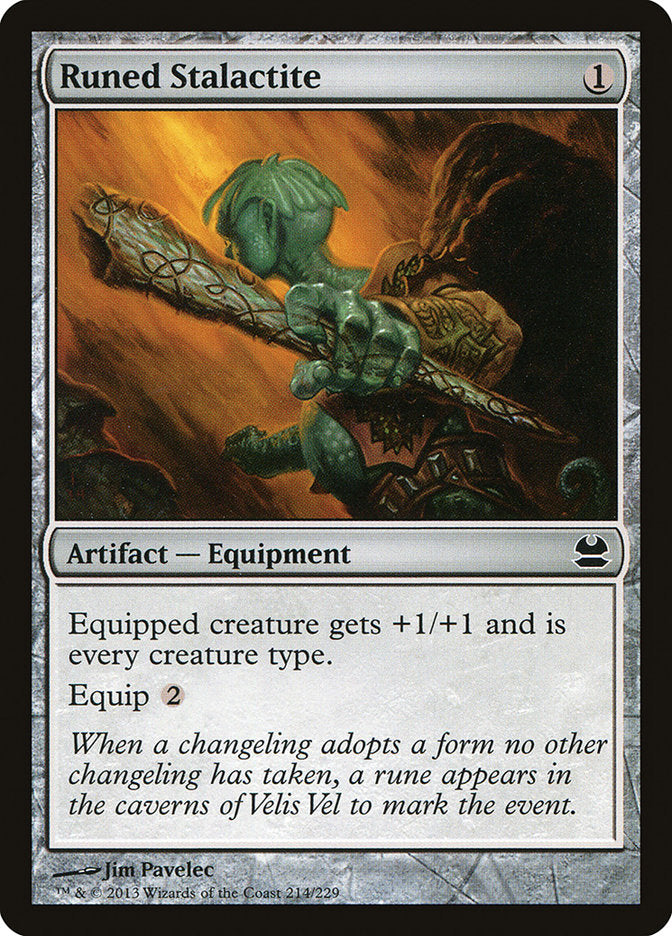 Runed Stalactite [Modern Masters] [Foil]