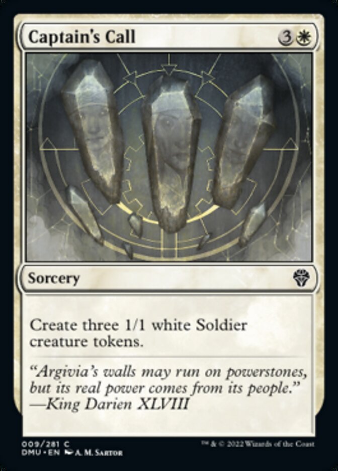 Captain's Call [Dominaria United] [Foil]