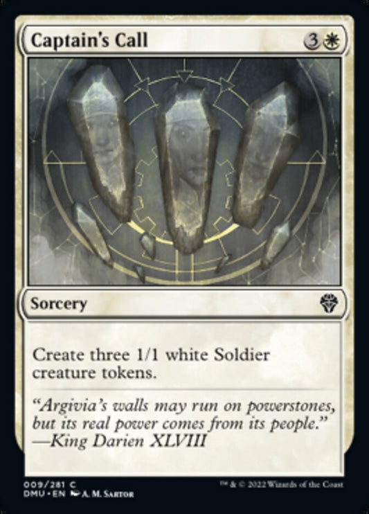 Captain's Call [Dominaria United] [Foil]