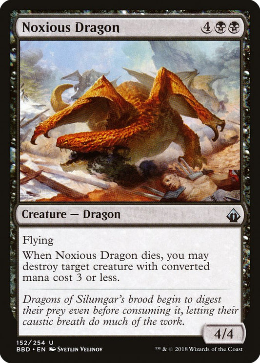 Noxious Dragon [Battlebond] [Foil]