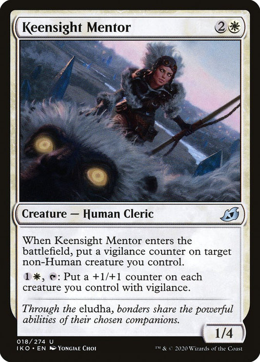 Keensight Mentor [Ikoria: Lair of Behemoths] [Foil]
