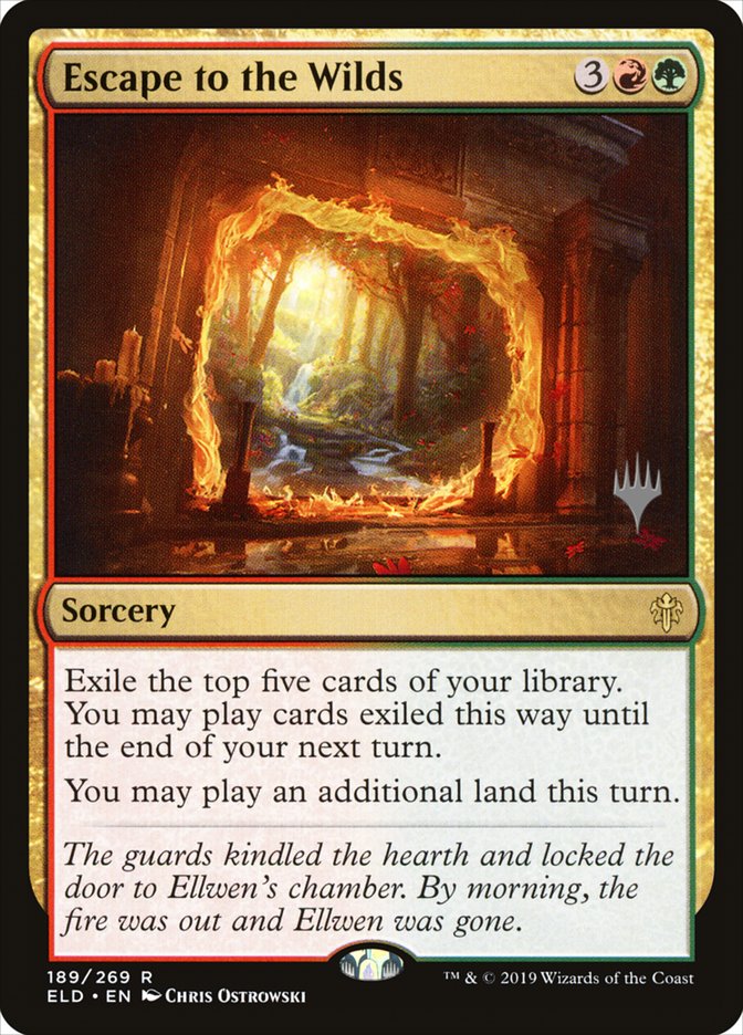 Escape to the Wilds (Promo Pack) [Throne of Eldraine Promos] [Foil]