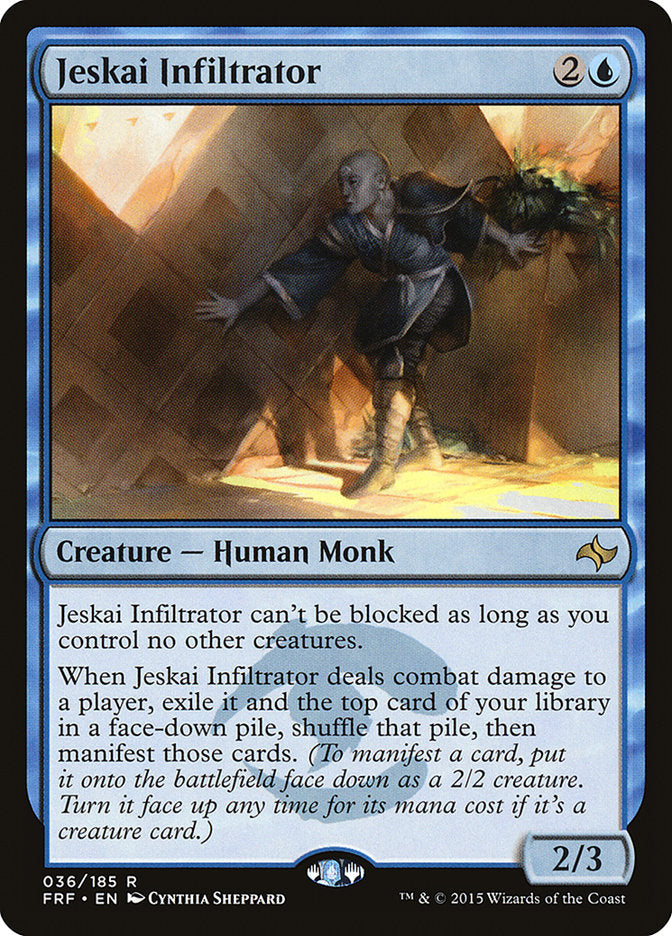 Jeskai Infiltrator [Fate Reforged] [Foil]