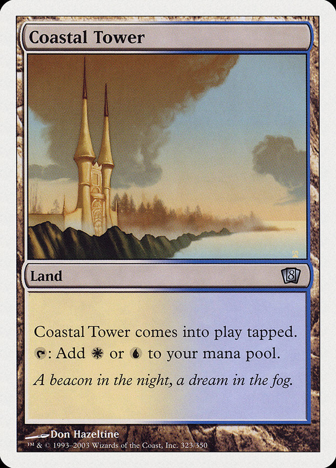 Coastal Tower [Eighth Edition] [Foil]