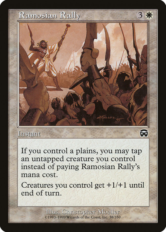 Ramosian Rally [Mercadian Masques] [Foil]
