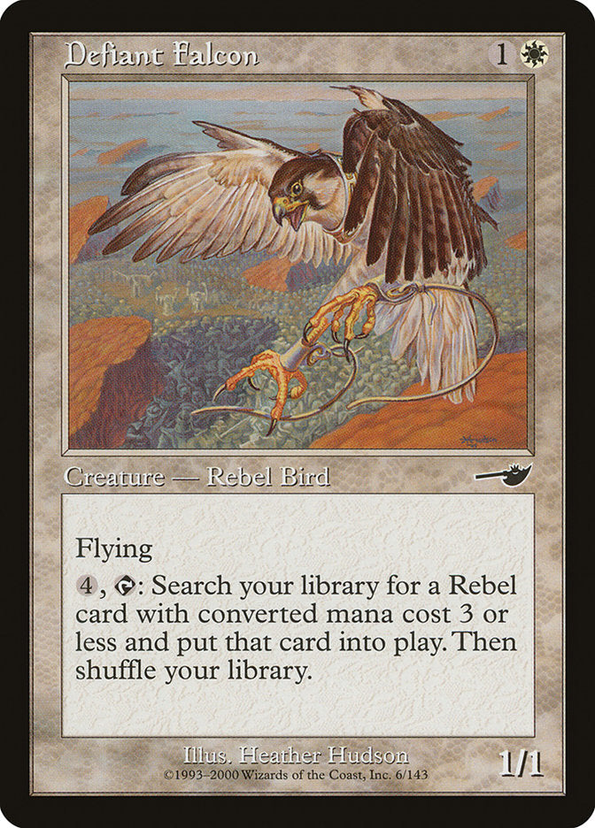 Defiant Falcon [Nemesis] [Foil]