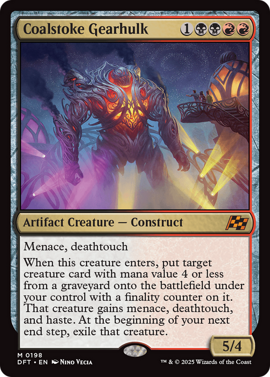 Coalstoke Gearhulk [Aetherdrift] [Foil]